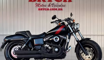 Harley davidson fat bob fxdf abs - preta - 2013/2014