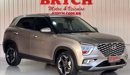 Hyundai creta ultimate 2.0 16v flex aut.  - prata - 2023/2024