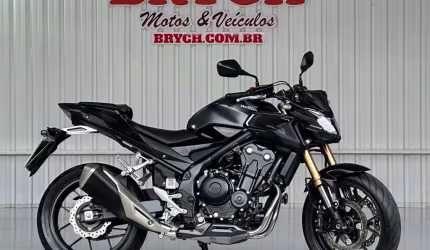 Honda cb 500 f abs - cinza - 2024/2024