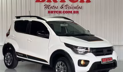 Fiat mobi trekking 1.0 flex 5p.  - branca - 2024/2025