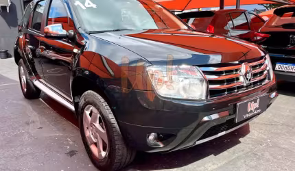 Renault duster 20 d 4x2a - preta - 2013/2014