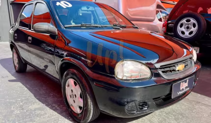 Chevrolet classic m/ life  - preta - 2009/2010