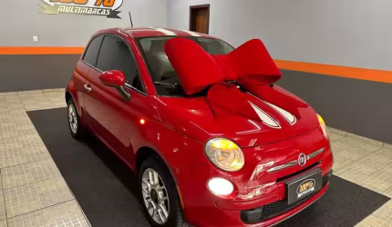 Fiat 500 /  cult - vermelha - 2014/2014