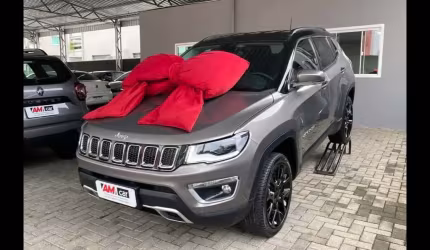 Jeep compass limited 2.0 4x4 diesel 16v aut.  - cinza - 2021/2021