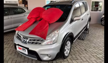 Nissan livina x-gear 1.8 sl - prata - 2012/2013