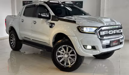 Ranger limited 2.5 flex baixo km equipada