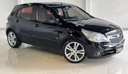 Agile ltz 1.4 completo top de linha, placa a, rodas aro 17