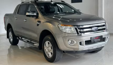 Ranger limited 3.2 4x4 diesel, top de linha, super conservada,  bancos em couro, baixo km.