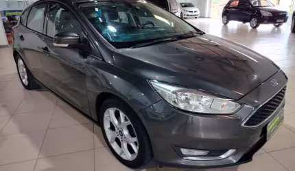 Ford focus 2.0 16v/se/se plus flex 5p aut. - cinza - 2016/2016
