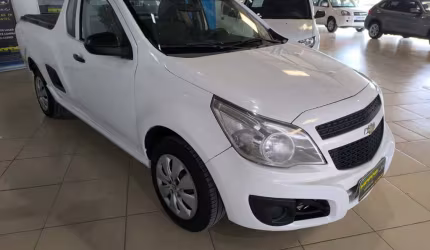 Chevrolet montana  ls 1.4econoflex - branca - 2018/2019