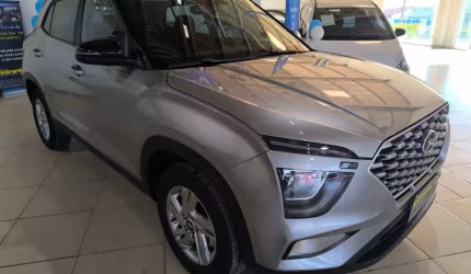 Hyundai creta comfort 1.0 tb 12v flex aut.  - prata - 2024/2025