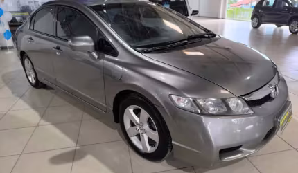 Honda civic sedan lxs 1.8/1.8 flex 16v mec. 4p  - cinza - 2009/2009