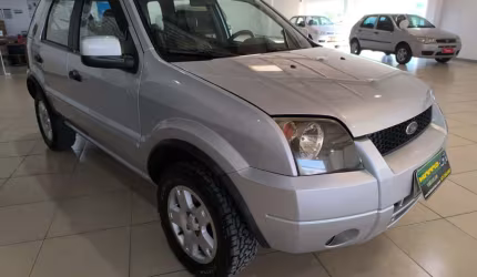 Ford ecosport xlt 2.0/ 2.0 flex 8v 5p  - prata - 2004/2005
