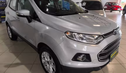 Ford ecosport titanium 2.0 16v flex 5p aut.  - prata - 2013/2014