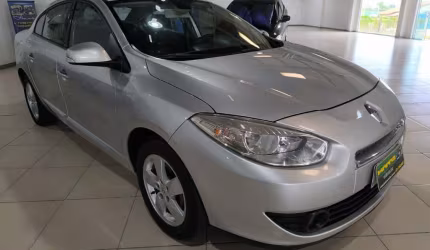 Renault fluence sed. dynamique 2.0 16v flex aut.  - prata - 2011/2012