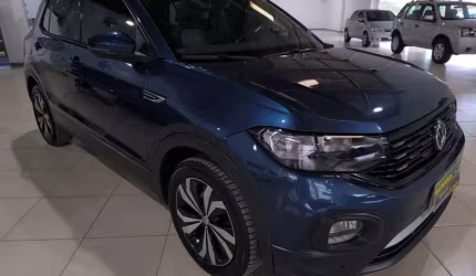 Volkswagen t-cross comfor. 200 tsi 1.0 flex 5p aut.  - azul - 2020/2021