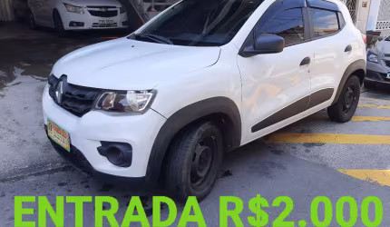 Kwid 2019 entr. r$ 2.000 fácil aprovação * planos para negativado