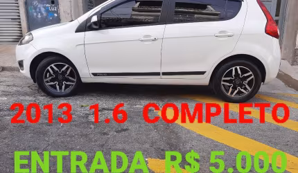 Pálio 13 1.6  entr. r$ 5.000 fácil aprovação * planos p/ negativados