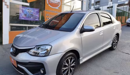 Toyota etios sedan 1.5 16v 4p flex platinum automático