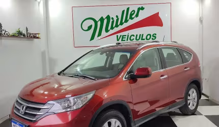 Cr-v exl flex c/teto solar couro caramelo 2014