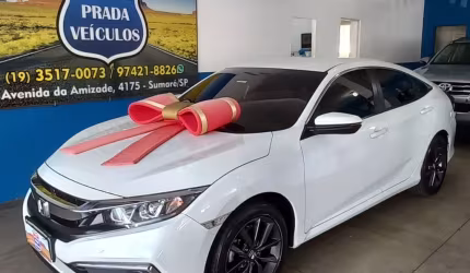 Honda civic ex 2.0 flex 2020 aut 
