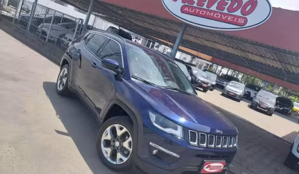 Jeep compass longitude 2.0 4x2 flex 16v aut.  - azul - 2019/2019