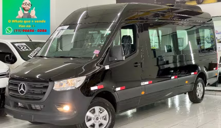 Mercedes benz - sprinter vidrada 417 com pacote hitech zero km ano 2025 !!!