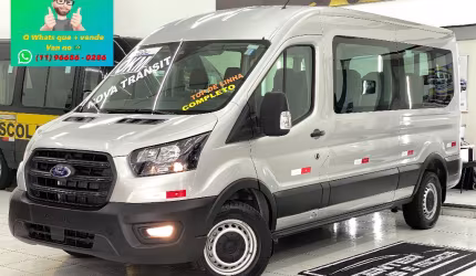 Ford - nova transit minibus 15lugares original de fabrica pronta entrega!!!