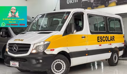 Mercedes benz - sprinter 415 teto baixo 20 lugares (19+1) novíssima!!! 