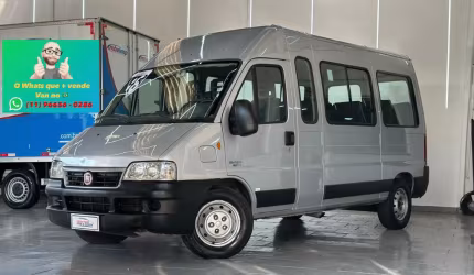 Fiat - ducato minibus teto alto 15lugares (14+1) completa!!!!