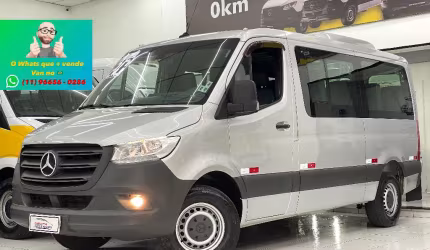 Mercedes benz - sprinter 416 teto baixo 16 lugares (15+1) novíssima!!!