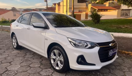 Gm/onix ltz plus  1.0 turbo branco  