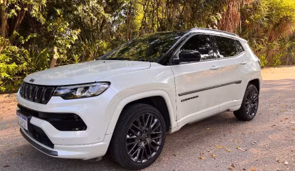 Compass serie s top linha 2023 t270 completo teto mala eletrica pack tech apenas 22000km