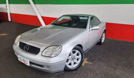 Mercedes benz slk 230 kompressor, conversível, câmbio manual. linda!