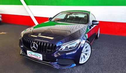 Mercedes benz c180 coupe 1.6 turbo, top de linha, com apenas 48.000 km originais!