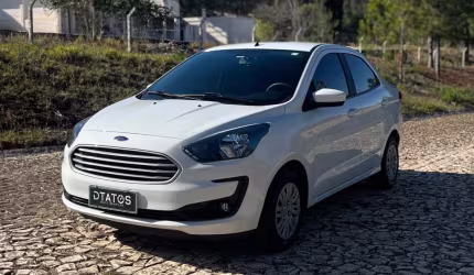 Ford ka+ sedan 1.0 se/se plus tivct flex 4p  - branca - 2020/2020