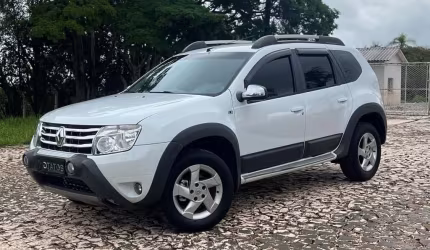 Renault duster 16 d 4x2 - branca - 2014/2015