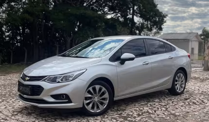Chevrolet cruze lt 1.4 16v turbo flex 4p aut.  - prata - 2018/2018