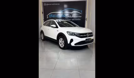 Volkswagen nivus comfortline 1.0 200 tsi flex aut.  - branca - 2023/2024