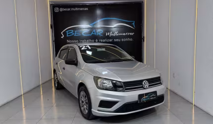 Volkswagen gol 1.6 msi flex 8v 5p  - prata - 2020/2021