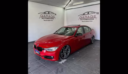 Bmw 320i 2.0 turbo activeflex gp - vermelha - 2015/2015
