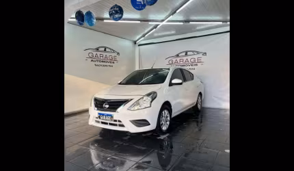 Nissan versa sv 1.6 16v flexstart 4p mec.  - branca - 2017/2017