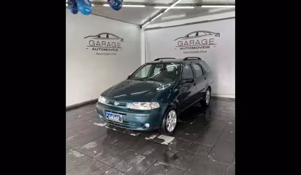 Fiat palio weekend elx 1.3 mpi  fire 16v  - azul - 2002/2002