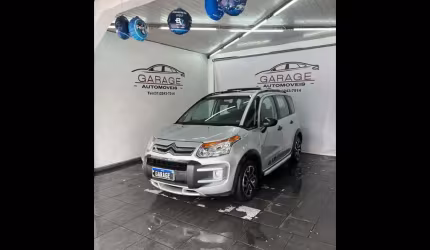 Citroën aircross glx 1.6 flex 16v 5p mec.  - prata - 2013/2014