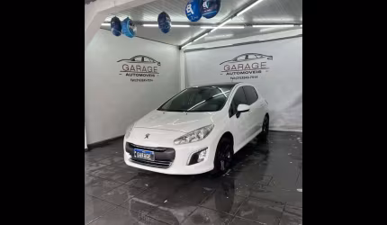 Peugeot 308 feline/griffe 1.6 turbo 16v 5p aut.  - branca - 2013/2014