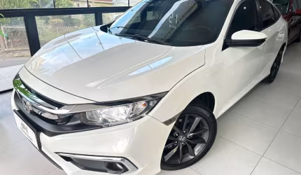 Honda civic 2.0 16v flexone ex 4p cvt 2021 branca 
