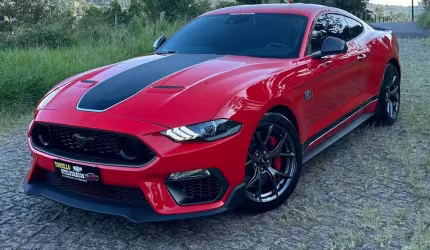 Ford mustang mach1 5.0 v8 - vermelha - 2022/2022