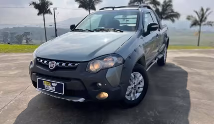 Fiat strada  adventure 1.8/ 1.8 locker flex ce - cinza - 2012/2013