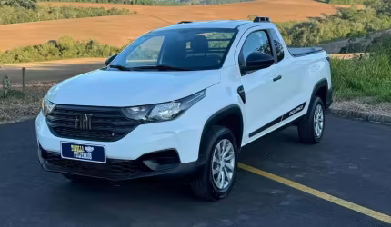 Fiat strada endurance 1.4 flex 8v cs plus - branca - 2021/2021