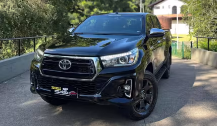 Toyota hilux cd srx 4x4 2.8 tdi 16v diesel aut. - preta - 2019/2020
